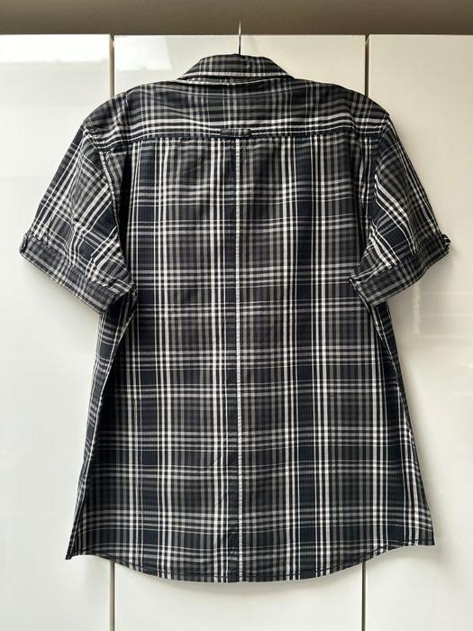 Chemise à carreaux noirs et gris Angelo Litrico - Taille XL - photo numéro 3