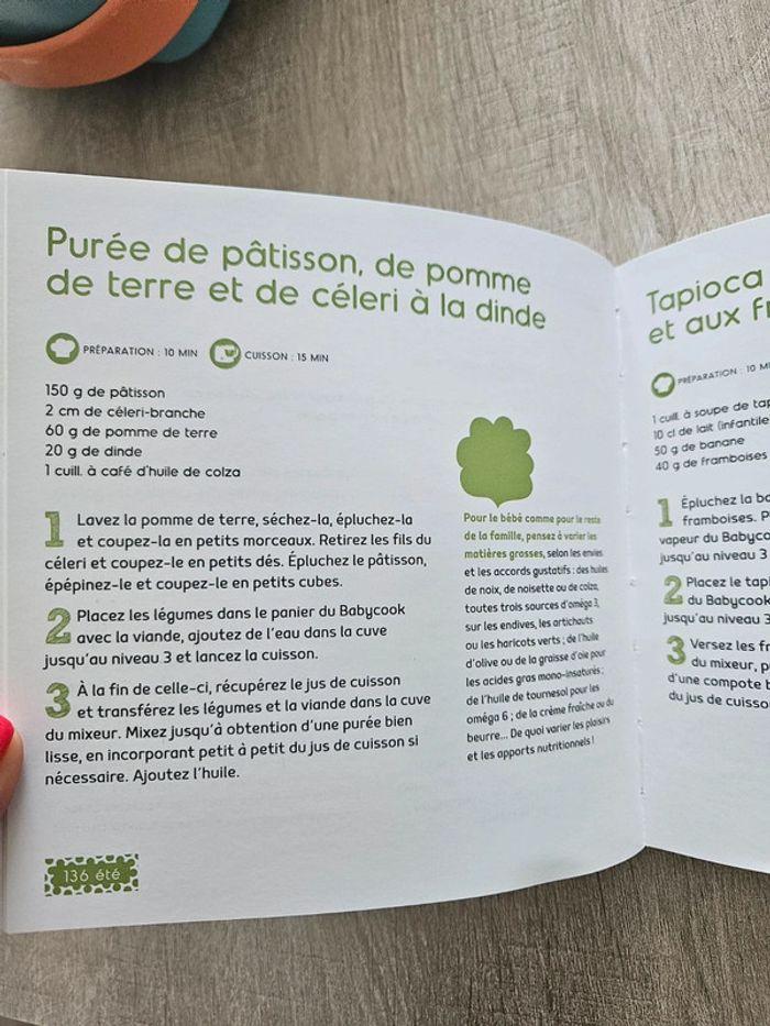 Livre cuisine bébé mes p'tites recettes babycook - photo numéro 7