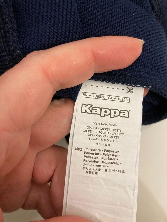 Joli Gilet zippé kappa 12 ans - photo numéro 4