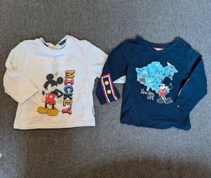 Lot 2 tee shirts Disney 3 mois