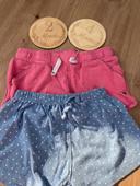 Lot de 2 shorts d’été 24mois