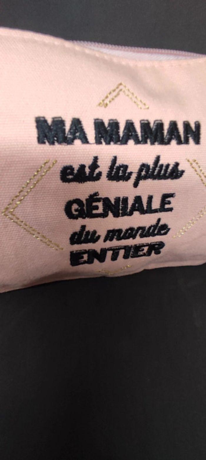 Pochette neuve message Ma Maman est la plus Géniale du Monde Entier - photo numéro 7