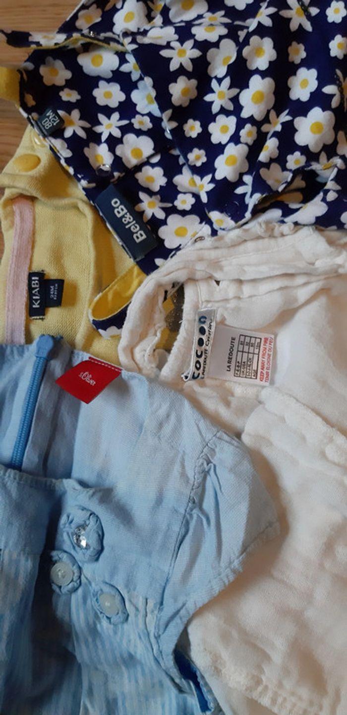 Lot robes et pull fille/ pakketje kleedjes en trui - photo numéro 3