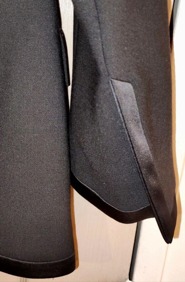 Blazer Karl Lagerfeld noir satin t.40, neuve - photo numéro 13