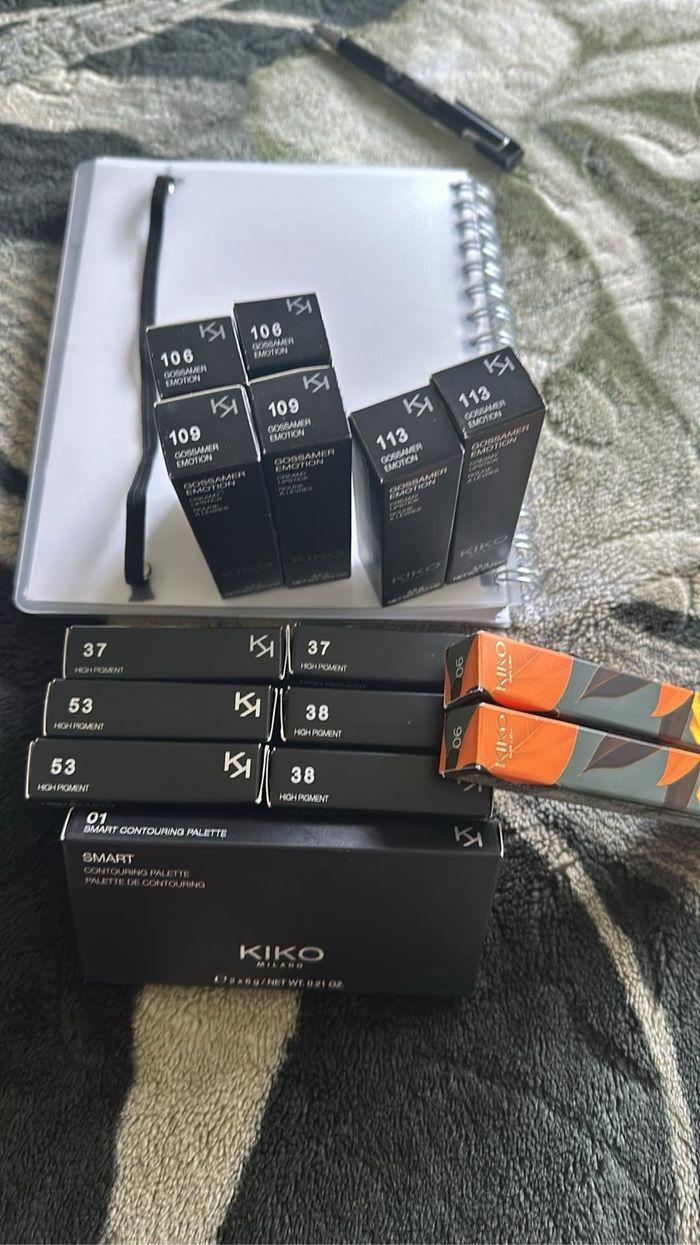 Lot maquillage makeup kiko neuf étiquette - photo numéro 3