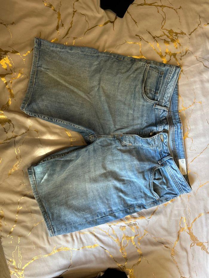 Short en jeans homme