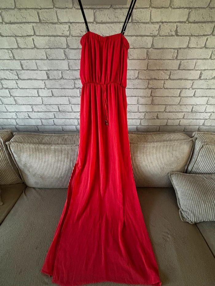 Robe rose corail