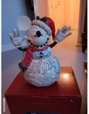 Figurine Mickey Bonhomme de neige Disney