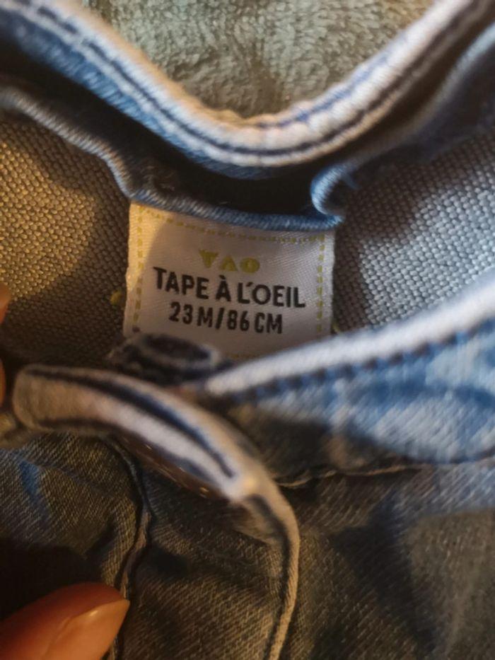 Veste en jean 23 mois - photo numéro 3