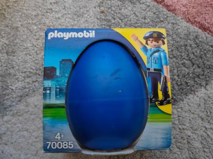 Playmobil Oeuf - Policier avec Chien et accesoires - 70085 - photo numéro 1