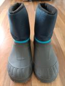 Bottes queshua bleu marine 30/31