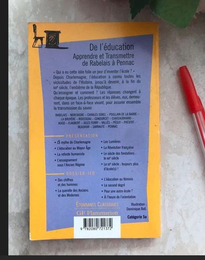 Livre sur l'éducation à travers le temps - photo numéro 4