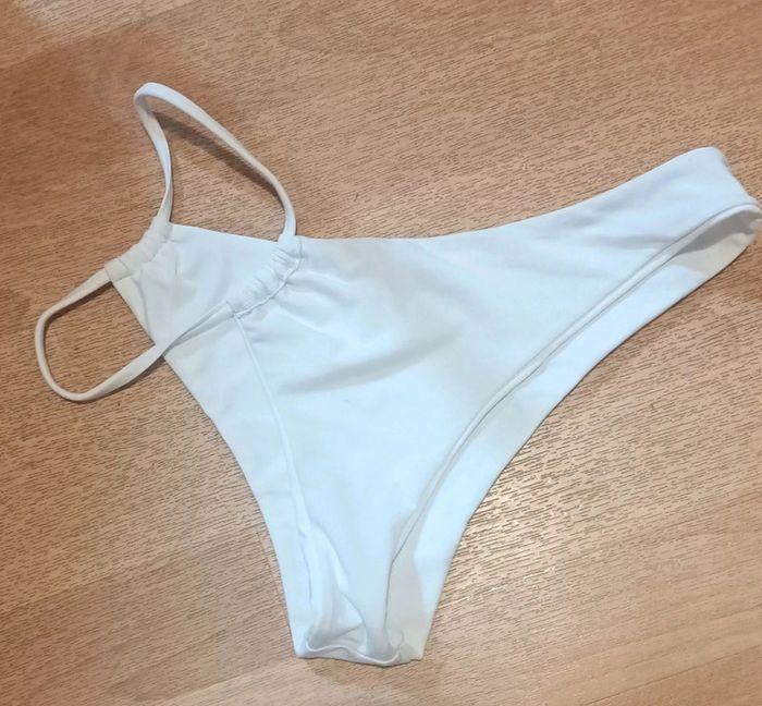 Bas de maillot de bain blanc - photo numéro 1