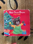 Petit ours brun aime Noël livre cartonné bébé