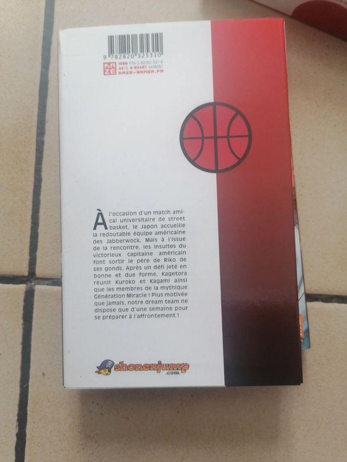 Lot Kuroko No Basket Extra Game tomes 1 et 2 intégrale édition limitée - photo numéro 6