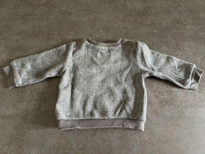 Pull gris tissaia garçon 6 mois - photo numéro 4