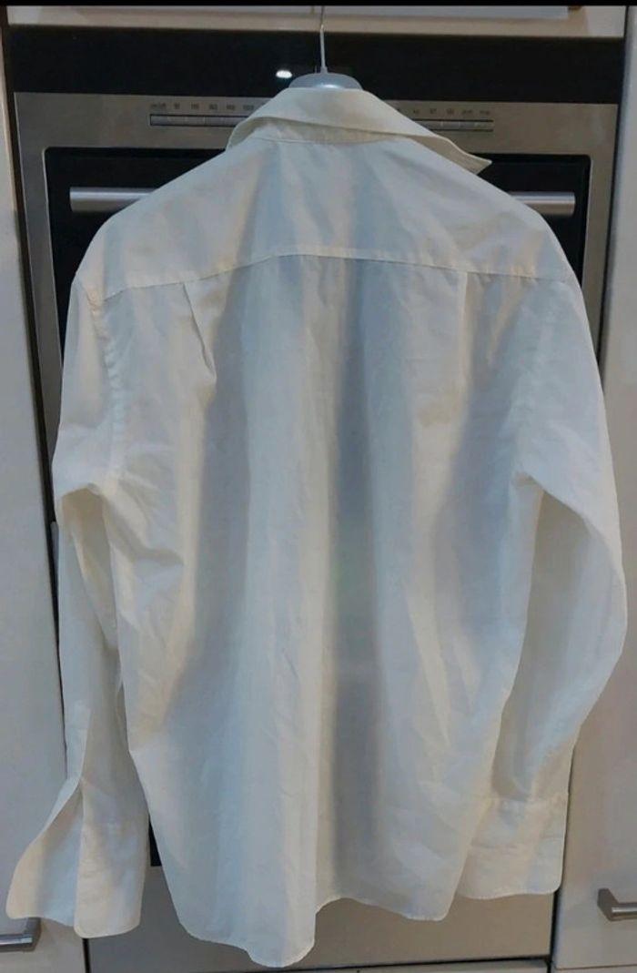 Chemise chic blanc cassé - photo numéro 4