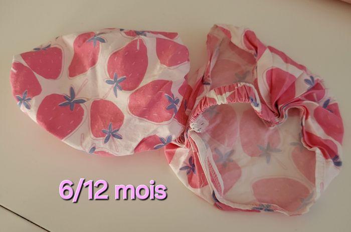 Lot de 2 Chapeaux bébé fille 6/12 mois - photo numéro 1