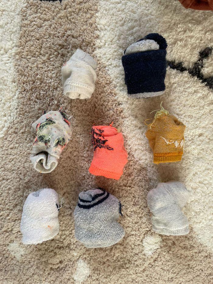 Lot de chaussettes animaux t 16-18