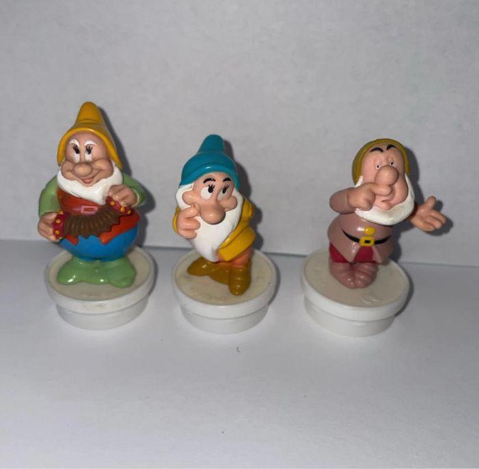 Lot figurines Disney blanche-neige et les sept nains nestle Smarties - photo numéro 5