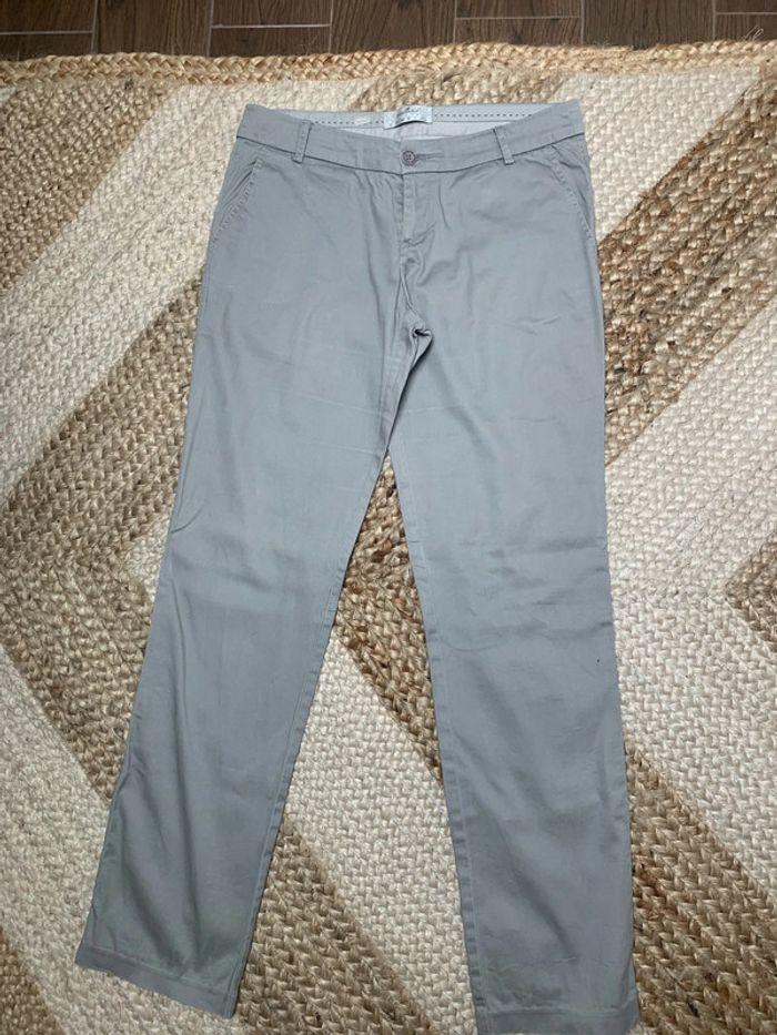 Pantalon classique gris taille basse Springfield - photo numéro 1