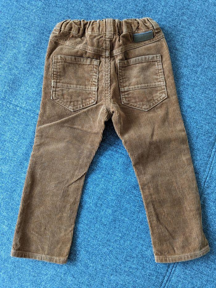 Pantalon velours garçon Kiabi 2 ans - photo numéro 2