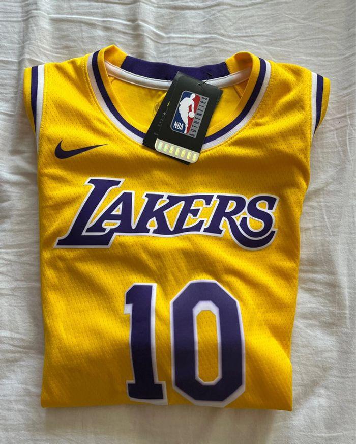 Maillot basket Lakers taille M swingman - photo numéro 3