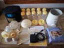 Kit allaitement: Medela Swing Maxi, Medela mini glacière, Chauffe-biberon Philips Avent, Sacs Cong