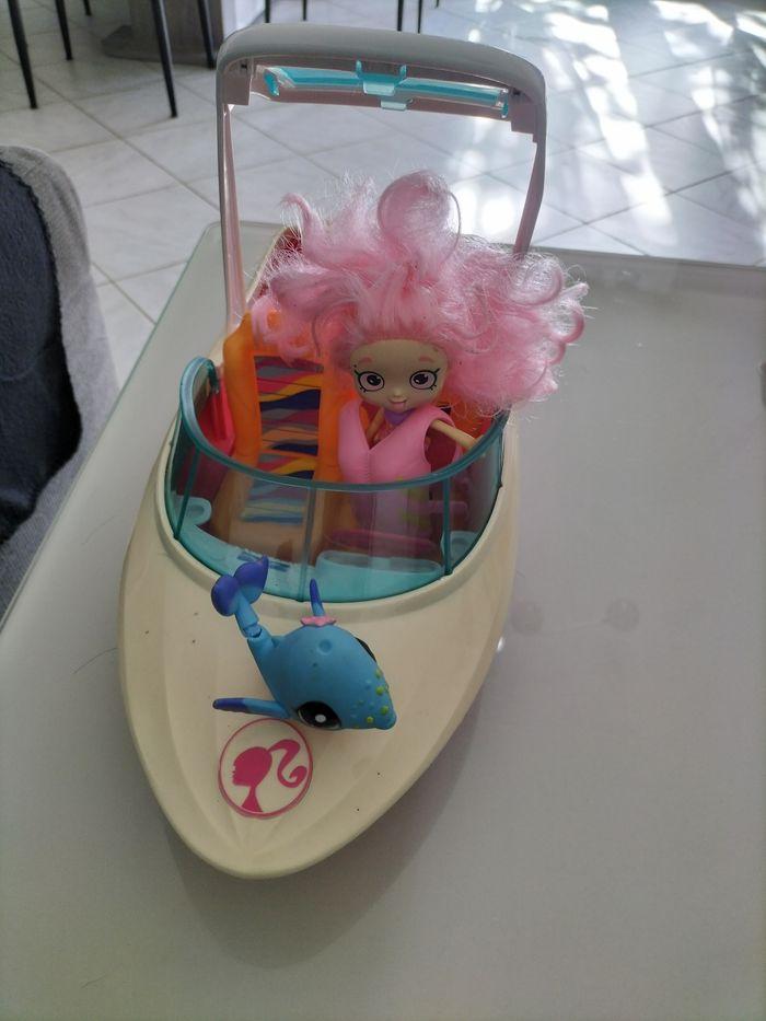 Lot Bateau barbie - photo numéro 1