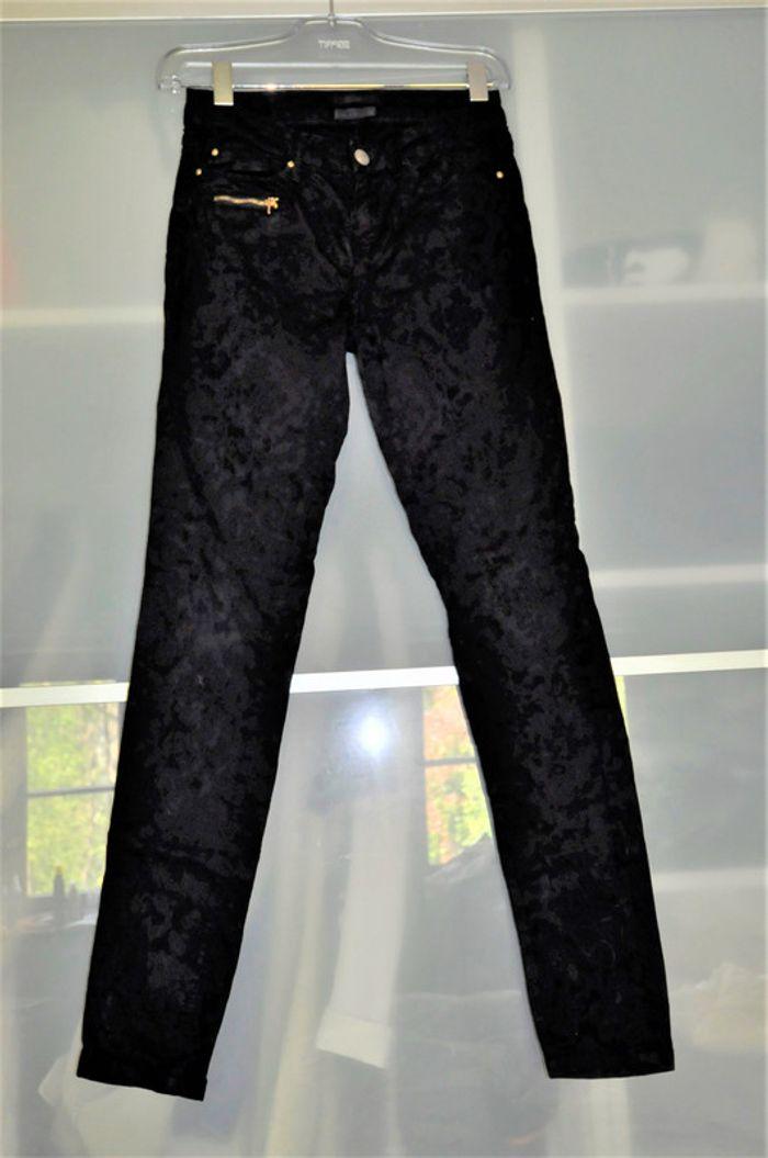 ESPRIT pantalon slim coton noir t.34/XS tb état - photo numéro 1