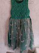 Robe costume verte