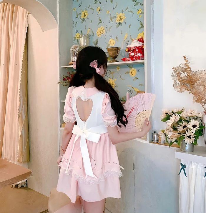 Dress Robe Pink Lolita Cute Kawaii Princess Barbie Cosplay - photo numéro 13