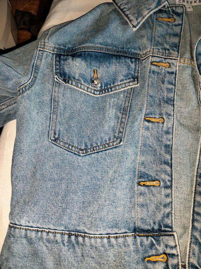 Veste en jean bleu taille s creeks - photo numéro 6