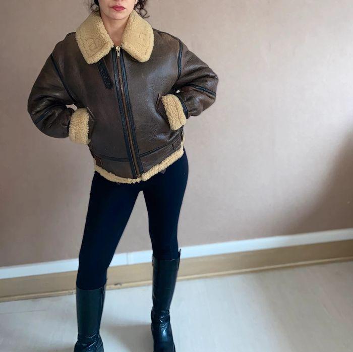 authentic vintage bomber jacket - photo numéro 2