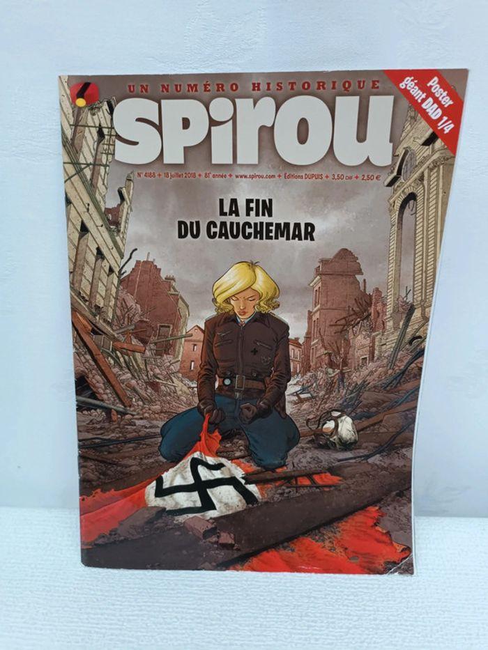 Numéro histoire du journal de Spirou "La fin du cauchemar" - photo numéro 1