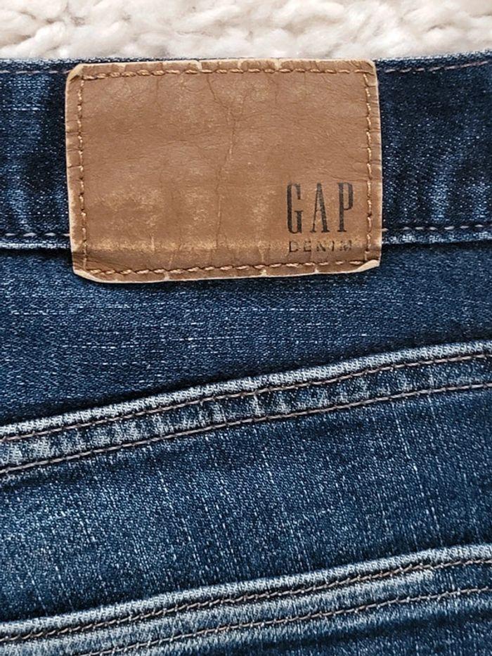 Jean droit bleu foncé Gap Taille 42 - photo numéro 11