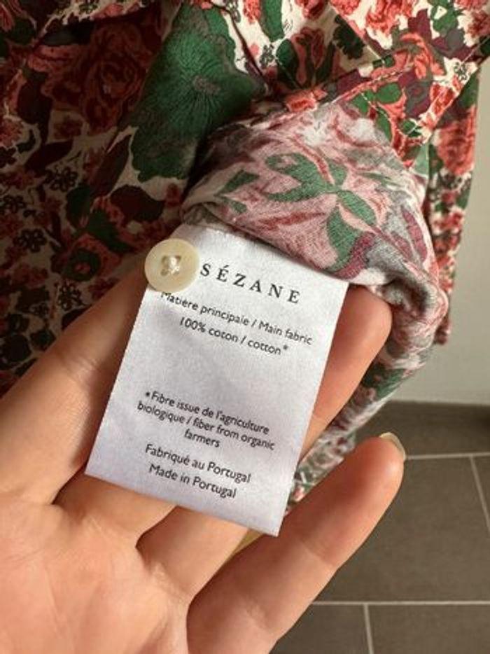 Chemise Sézane « Pierro » fleuri Taille 34 - photo numéro 5