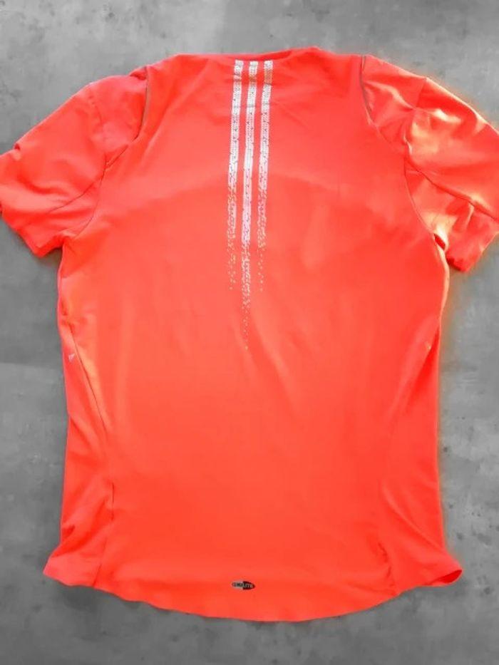 Vrai T shirt Sport Adidas Climate Élasthanne - photo numéro 2