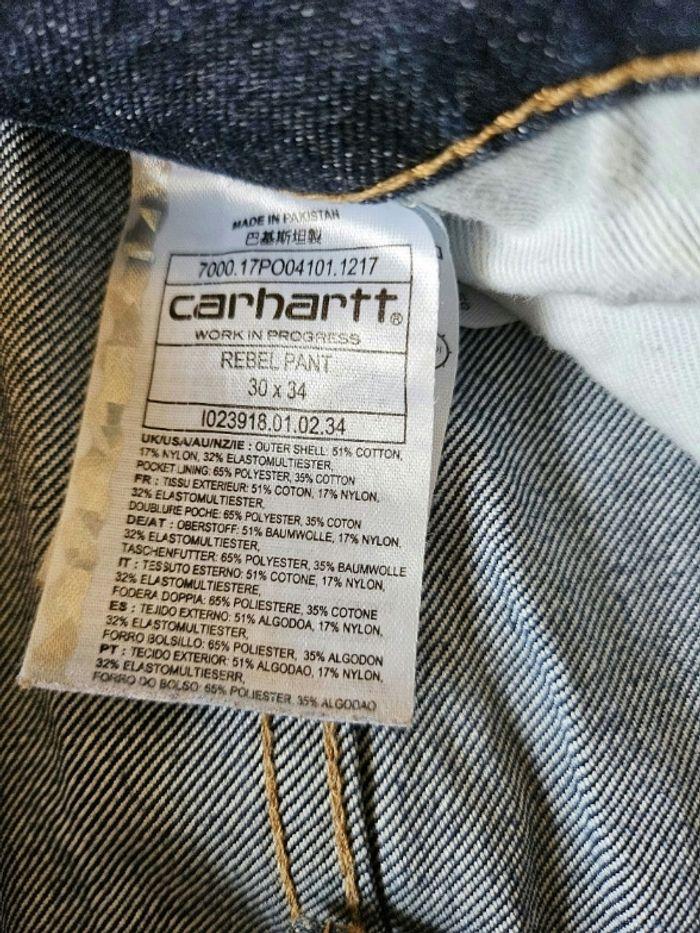 Rebel Pant Carhartt 30×34 - photo numéro 5