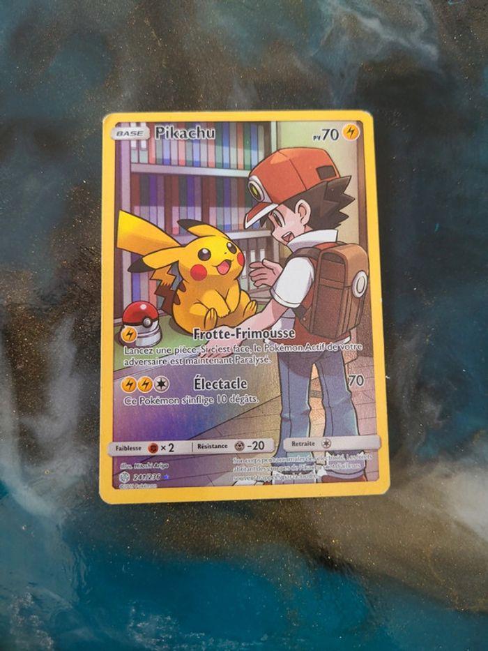 carte pokemon pikachu 241/236 - photo numéro 1