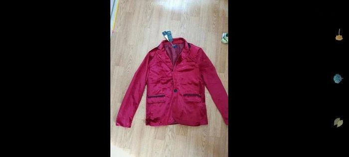 Veste habillé homme rouge - photo numéro 1