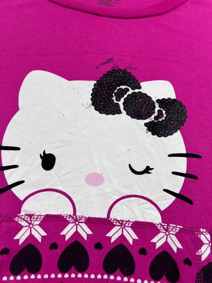 👕 Sweat Hello Kitty Rose Taille XL 👕 - photo numéro 7