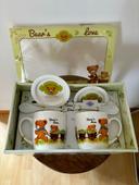 Sublime coffret vaisselle pour enfants 6 pièces neuf Bear’s love