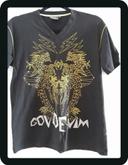 T-shirt homme, taille M, Marque Gov Denim avec dragon jaune