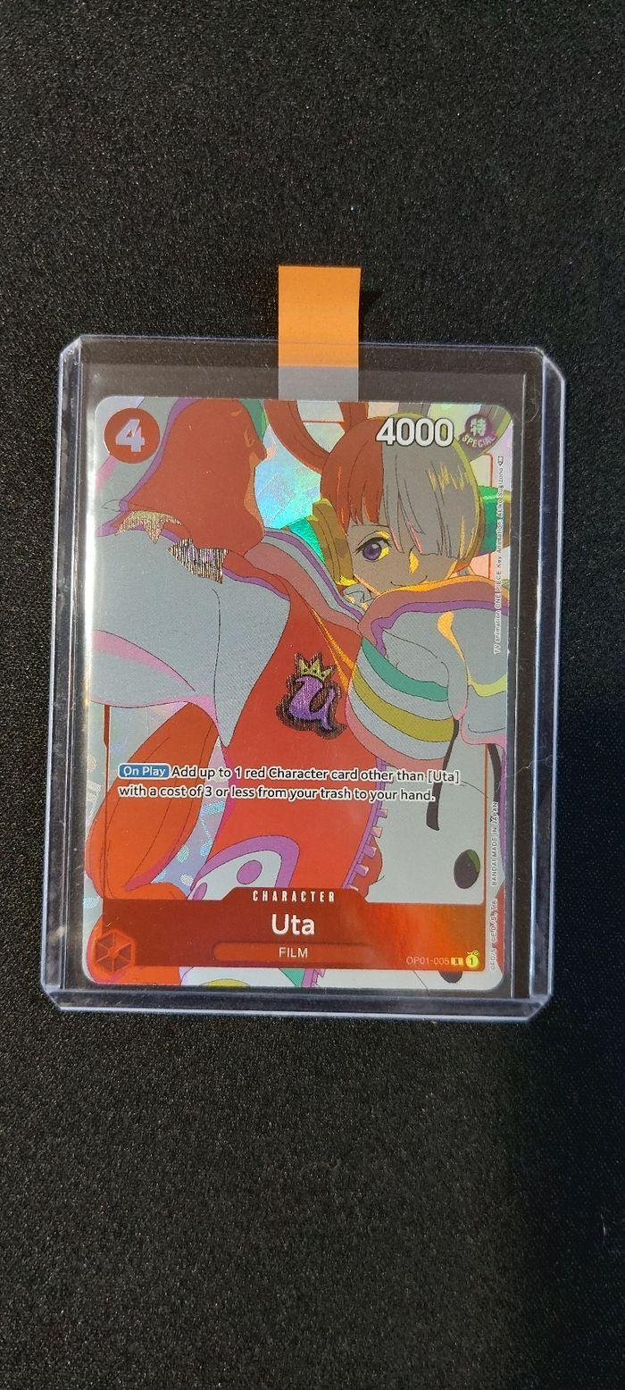 One Piece Card Game-Uta OP01-005 Gift Collection 2023 Alt Art English - photo numéro 1