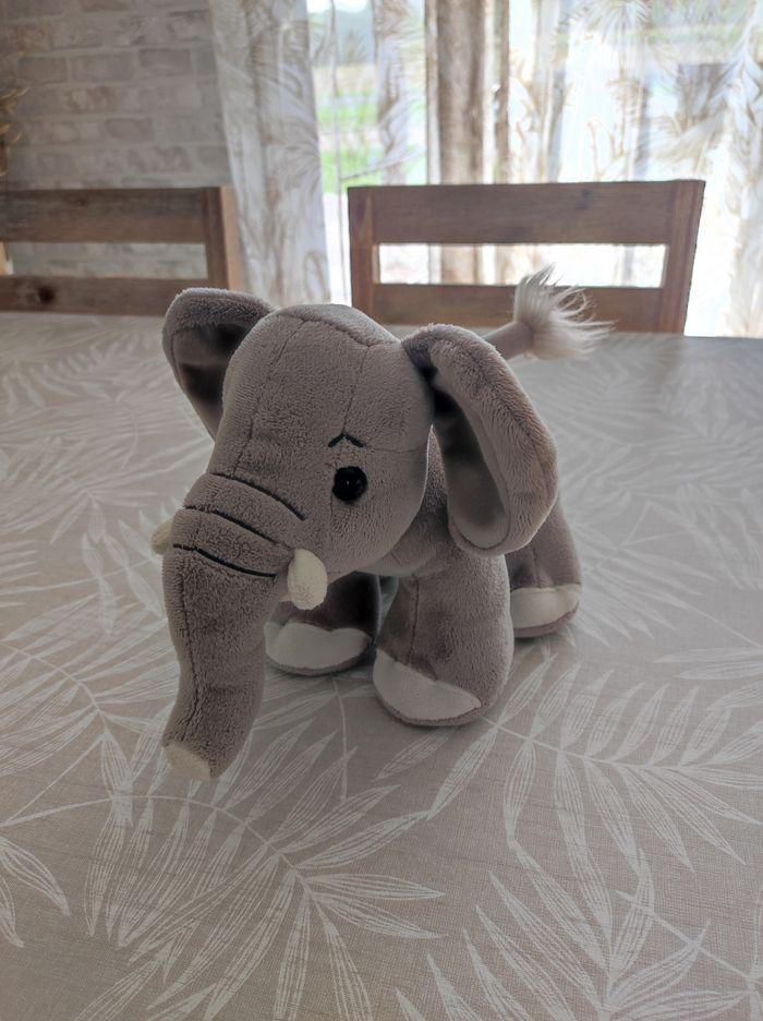 Peluche éléphant gipsy - photo numéro 2