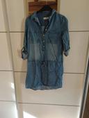 Robe en jean cache cache