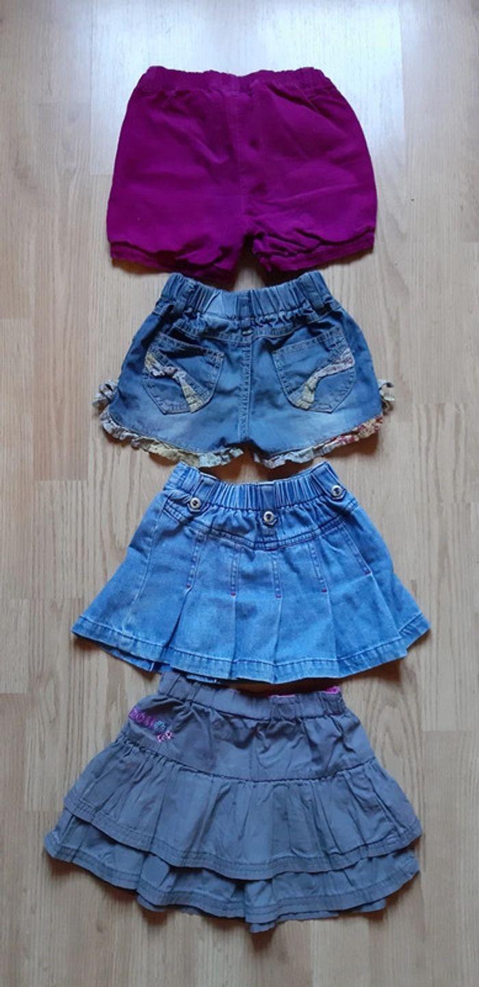 Lot de jupes/short / bundels rokjes en short meisje - photo numéro 2