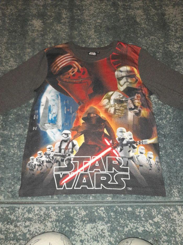 Lot de 2 tee-shirt star wars jumeaux - photo numéro 8