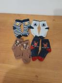 4 paires de chaussettes 24 26 lulu castagnette